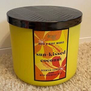Sun-Kissed Coconut 3 wick candle